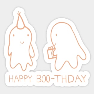 Happy Boo-thday! Sticker
